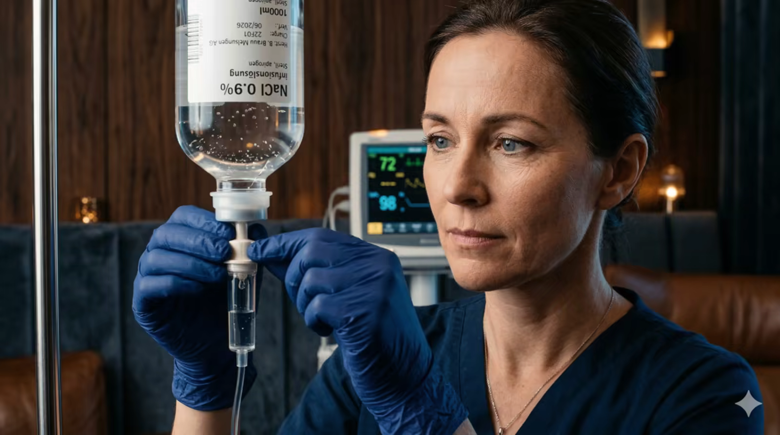Infusion vorbereiten und durchführen